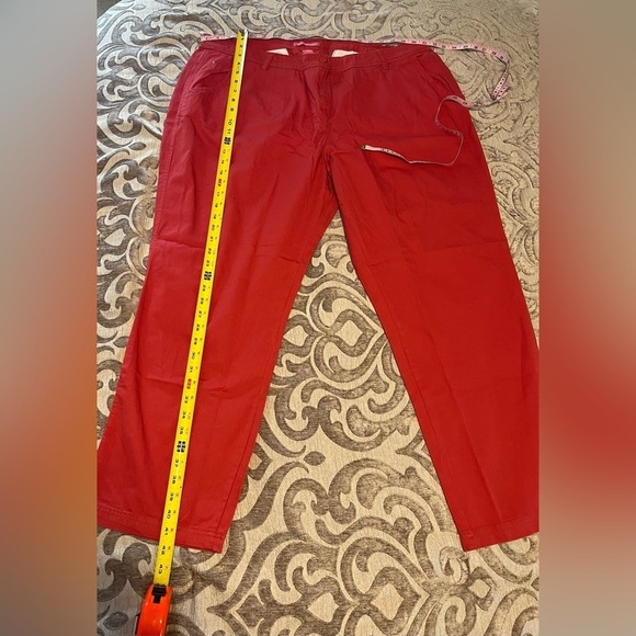 Woman Within Women's Size 24W Natural Fit Salmon Colored Pants NWOT - Picture 9 of 10